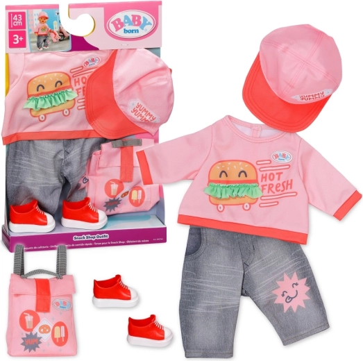 BABY born rõivakomplekt Snack Shop 43 cm nukule