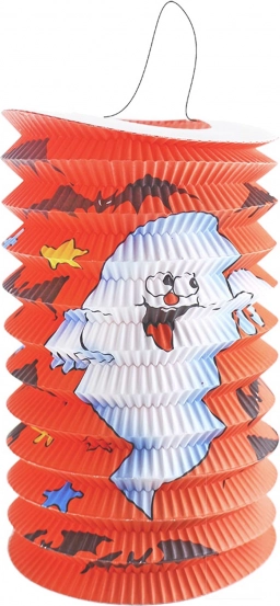 Halloweeni lampion kummitus 15 cm