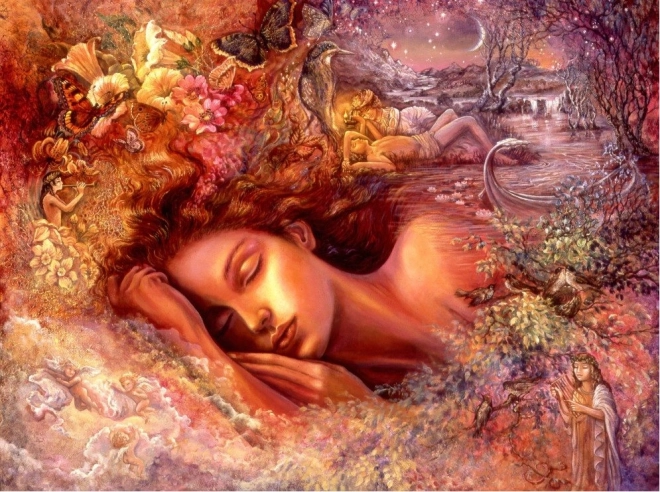 Puzzle "Sny Psyché" 2000 tükki