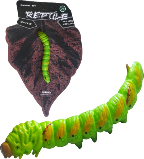 Sparkys realistic caterpillar model 12 cm - 1 piece