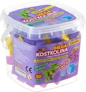 Mega Kostkolina Purple with 3 Colors in a Bucket