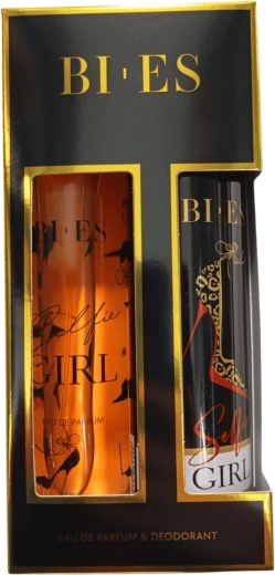 Naiste kinkekomplekt BI-ES Selfie Girl – parfüümvesi 100 ml + deodorant 150 ml