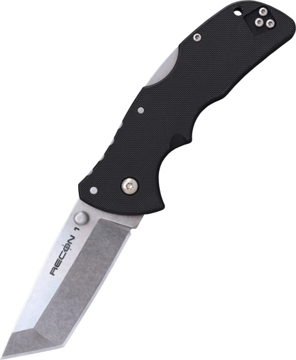 Cold Steel Mini Recon 1 Tanto taskunuga 7,3 cm, must, Griv-Ex