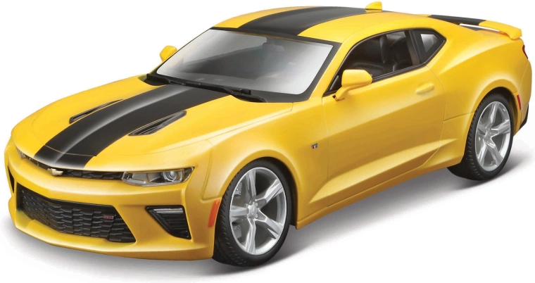 Maisto Chevrolet Camaro SS metallmudel kollane 1:18
