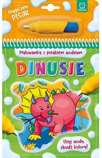 Veepõhise markeriga värvimisraamat Dinosaurused