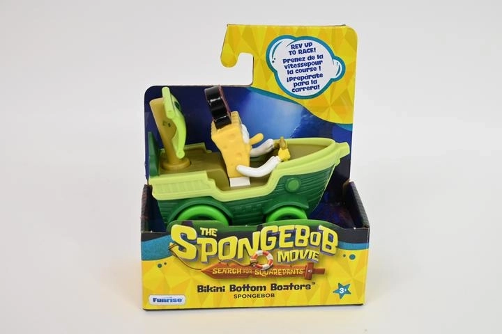 SpongeBobi filmisõiduk – ratastel piraadilaev koos figuuriga