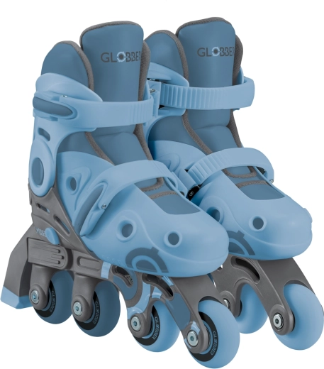 Laste rulluisud Learning skates 2in1 sinised, reguleeritavad 30–33