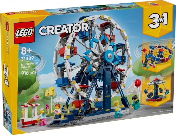 LEGO Creator 3 ühes 1-s ikooniline vaateratas