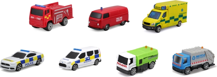 Maisto Alarm Busters rescue vehicle with lights and sounds