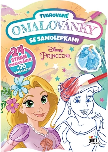 Disney Printsesside vormitud värviraamat
