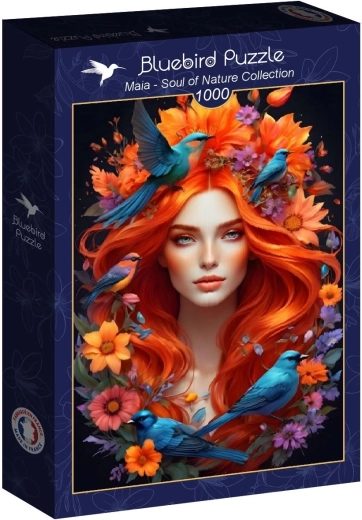 Bluebird puzzle Maia – Soul of Nature collection, 1000 pieces