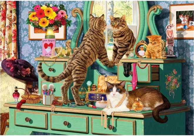 Puzzle ANATOLIAN Cat Dressing Table 260 pieces