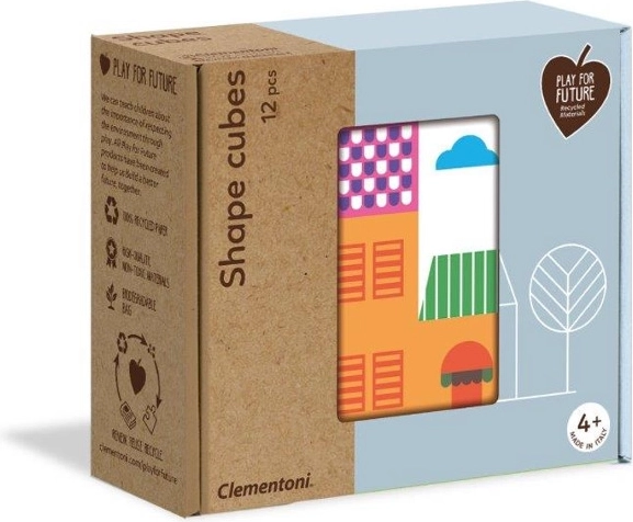 City Shapes Blocks – creative set for children aged 4+