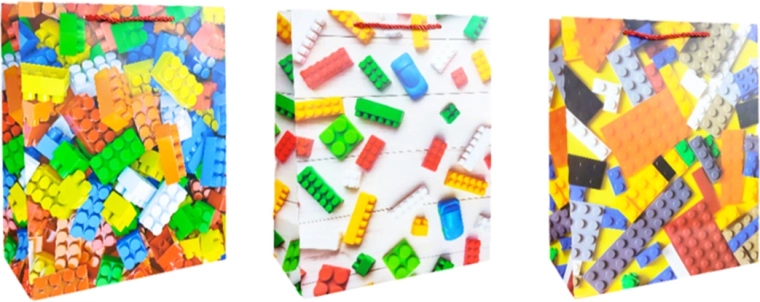 Gift bag size L – pattern mix