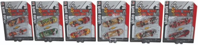 Sparkys skatepargi komplekt: 2 fingerboardi koos tarvikutega