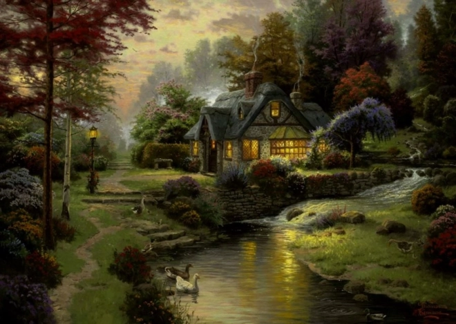 Puzzle Maja lahes 1000 tükki
