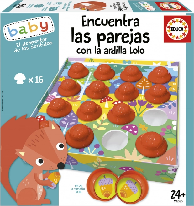EDUCA Baby Leia paarid orav Lologa