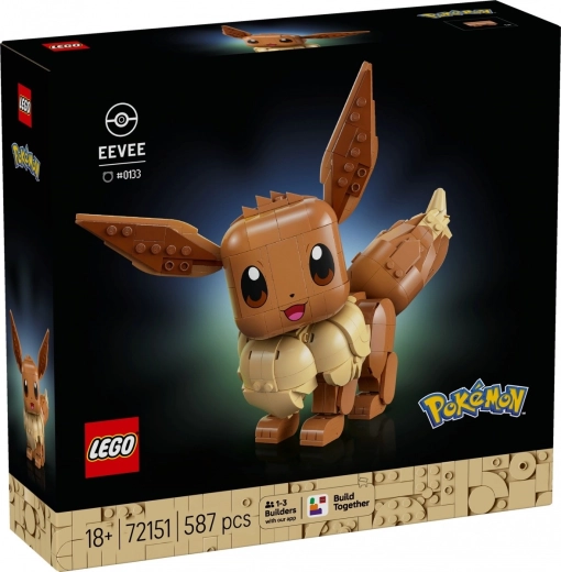 LEGO Pokémon Eevee ehituskomplekt täiskasvanutele