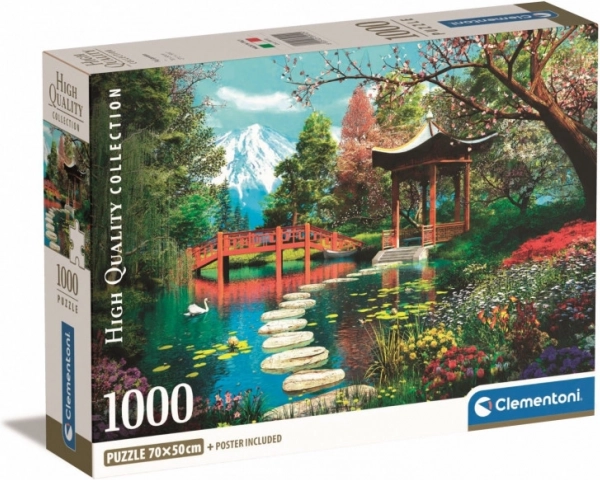 Puzzle 1000 Pieces Compact Fuji Garden