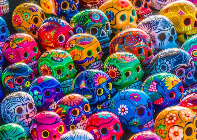 Enjoy pusle Värvilised pealuud 1000 tükki