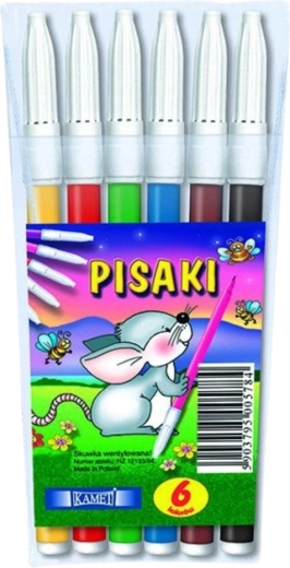 KAMET viltpliiatsid 6 värvi
