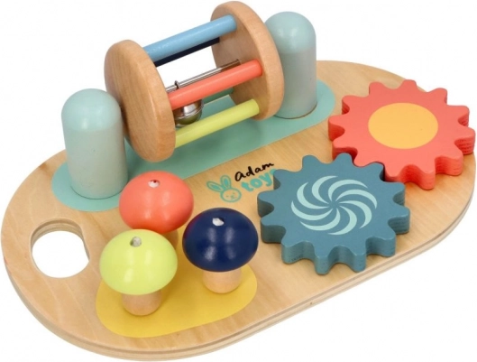 Puidust meeleline aktiivsuslaud Adam Toys