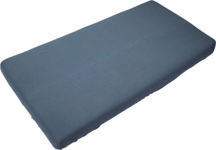 Timboo bamboo fitted sheet 60 x 120 cm navy