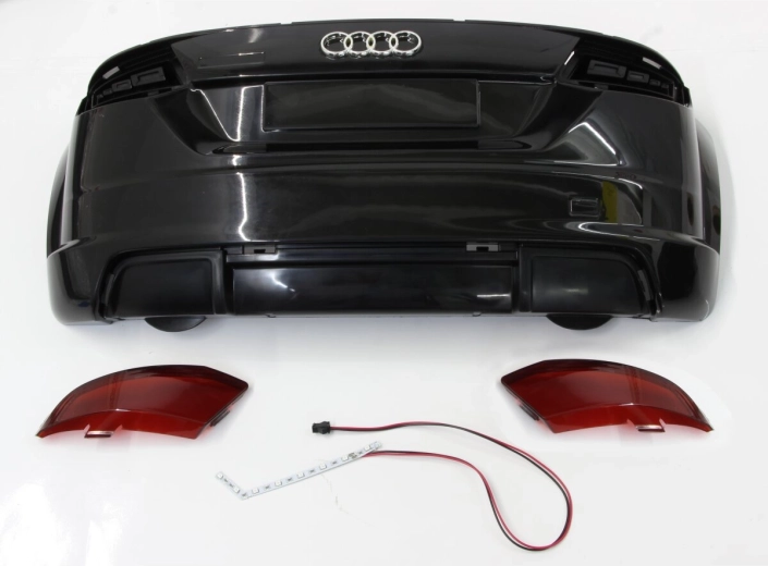 Tagumine põrkeraud laste elektriautole Audi TTRS - must - 1 tk