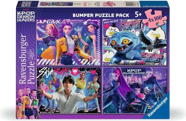 Ravensburgeri pusle K-pop: Deemonite kütid 4×100 tükki