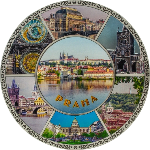 Dekoratiivne taldrik Praha Sparkys