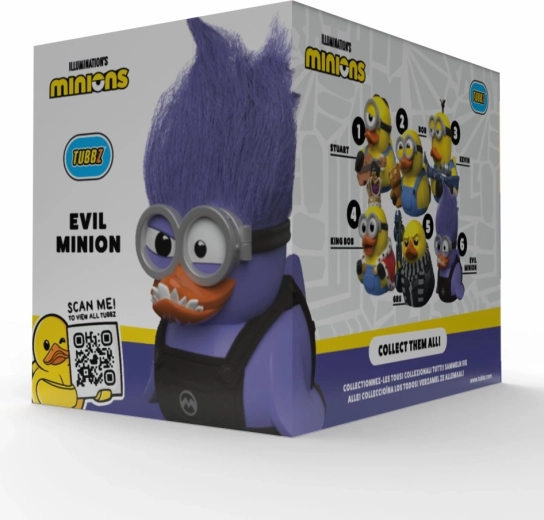 TUBBZ collectible duck Minions purple - 1 piece