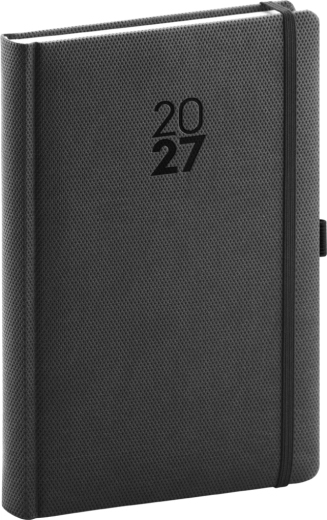 Notique päevik Diamante 2027 must 15 × 21 cm