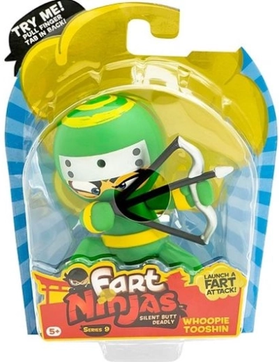 Fart Ninjas Whoopie Tushin heliefektidega kollektsioneeritav figuur