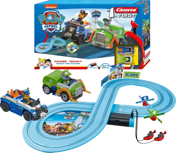Carrera First võidusõiduraja komplekt Paw Patrol 2,4 m