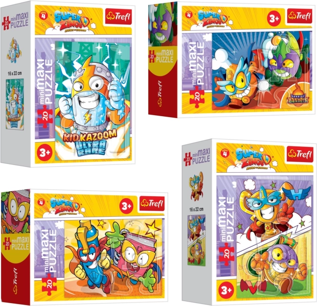 Puzzle Kid Kazoom and Super Zings: Into Action