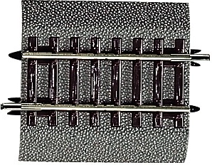 Roco Line Straight Track with Bedding