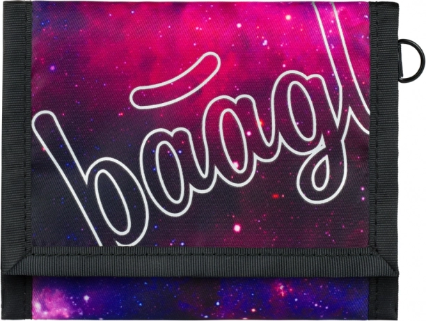 Baagl Galaxy Wallet Purple