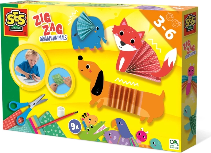 Zigzag Origami Animals