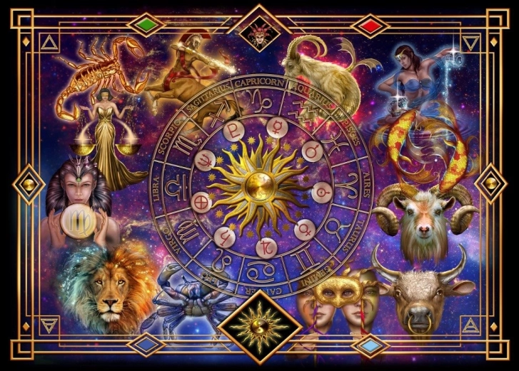 Zodiac Signs Puzzle 500 pieces BLUEBIRD
