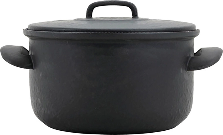 Emailitud pott kaanega 16 cm, 1,5 l BSE