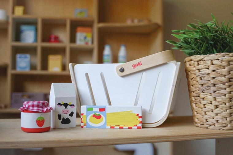 Goki ostukorv MiniShopper rahakotiga