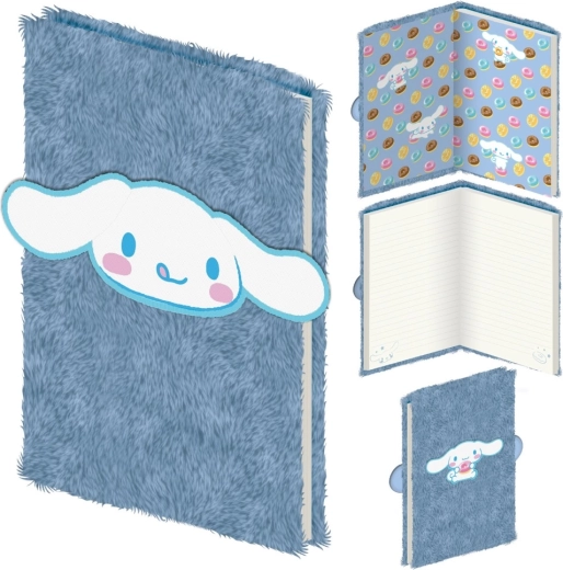 Sanrio Cinnamoroll Plush Notebook A5