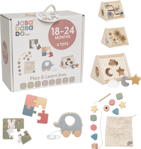 Jabadabado play and learning box 18–24 months