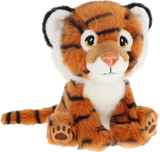 Keel Toys Keeleco taaskasutatud plastist plüüstiiger 14 cm
