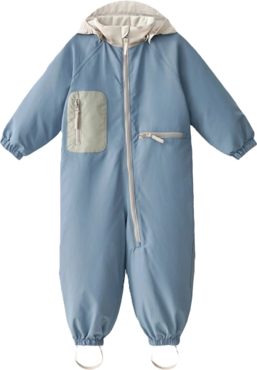 Leokid children’s snowsuit Color Kit blue swell, size 86 (18–24 months)