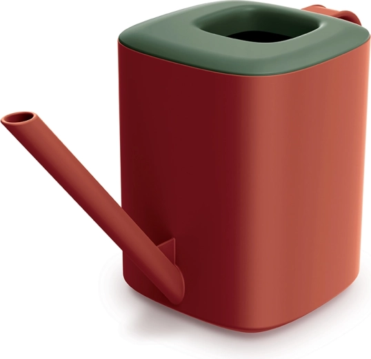 Enamel Kettle Tubi 1 L – Retro Red and Dark Green