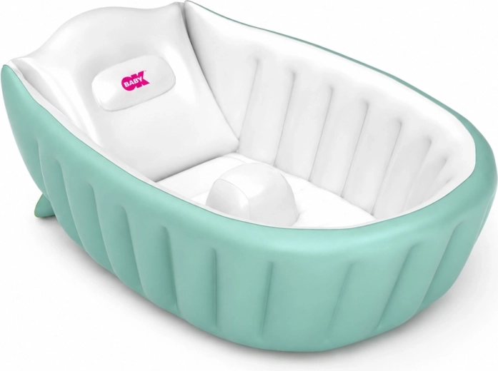 Ok Baby täispuhutav libisemiskindel beebivann Onda Baby Soft 0–12 kuud