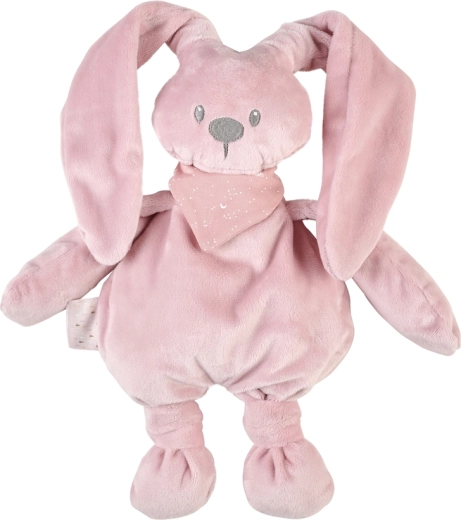 Nattou pehme jänes Lapidou Glow vanaroosa 36 cm