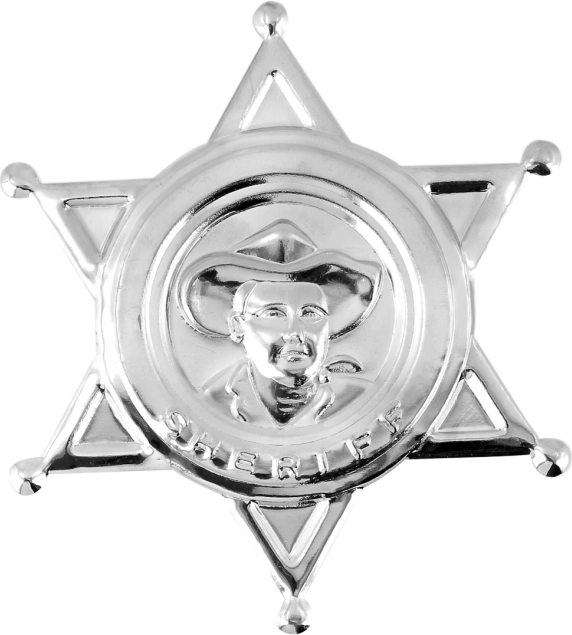 Sheriff Star Gold