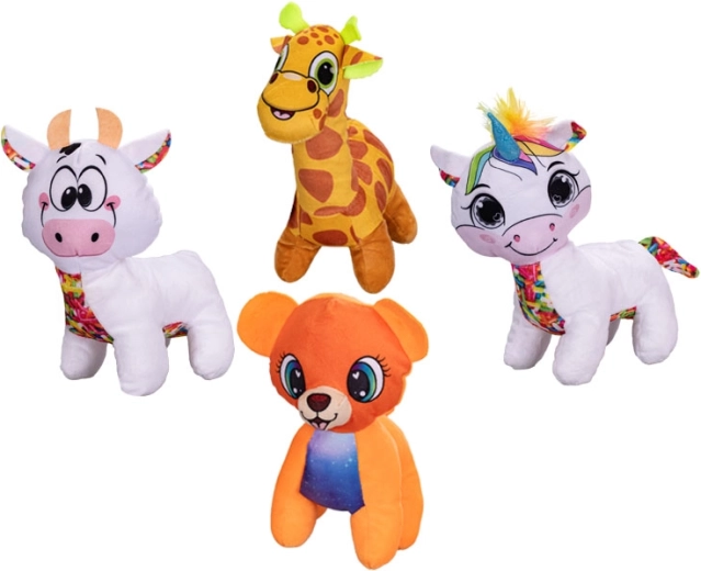 Plush Animal 21 cm for Babies – Giraffe, Cow, Unicorn or Dog